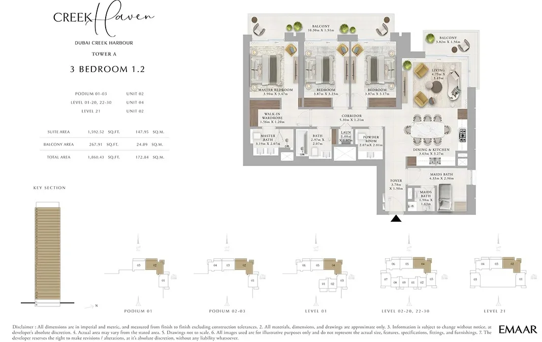 3 Bedroom